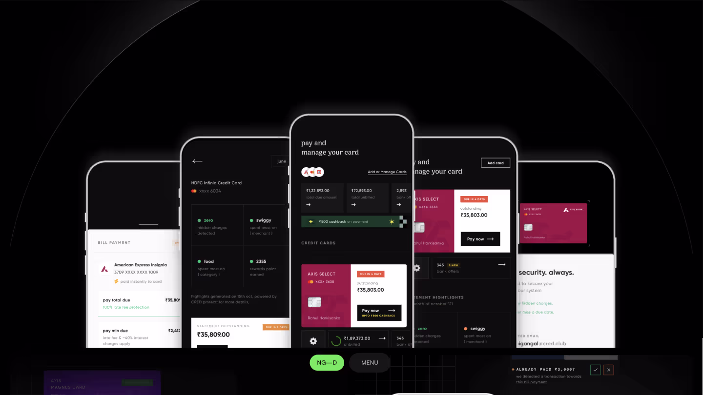 Wall of portfolios by Praneeth jonnala