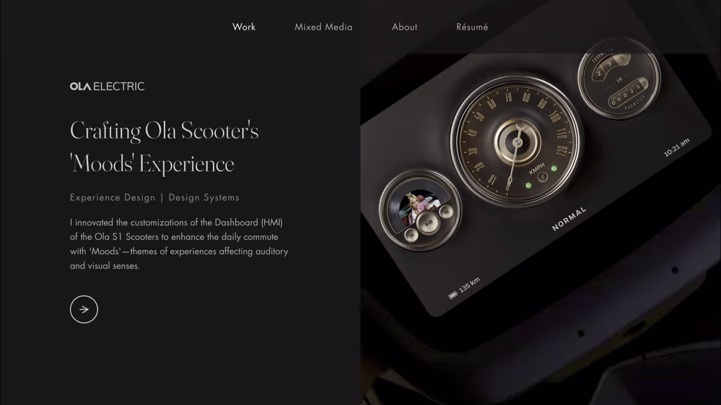 Wall of portfolios by Praneeth jonnala