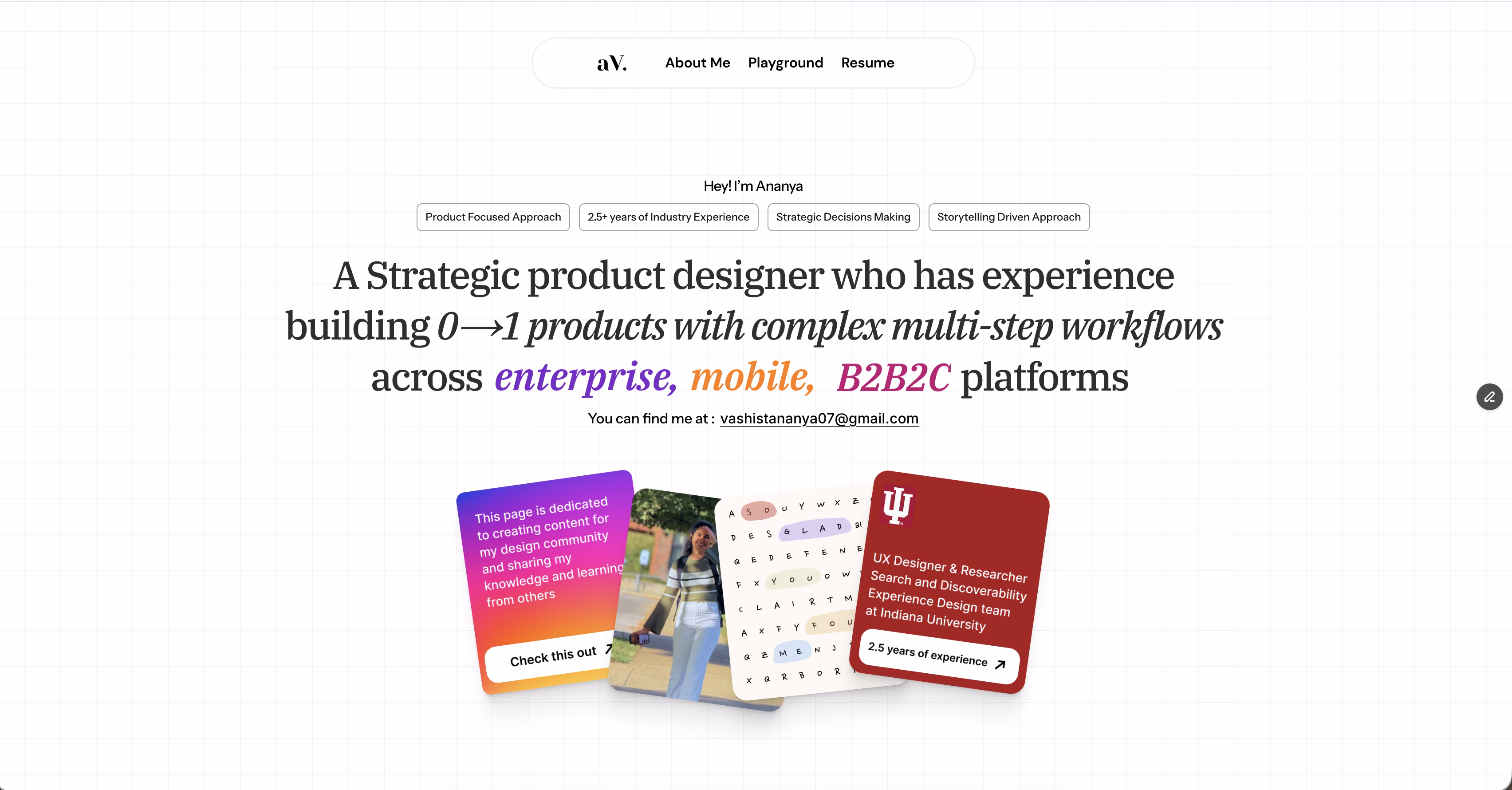 Wall of portfolios - by praneeth jonnala