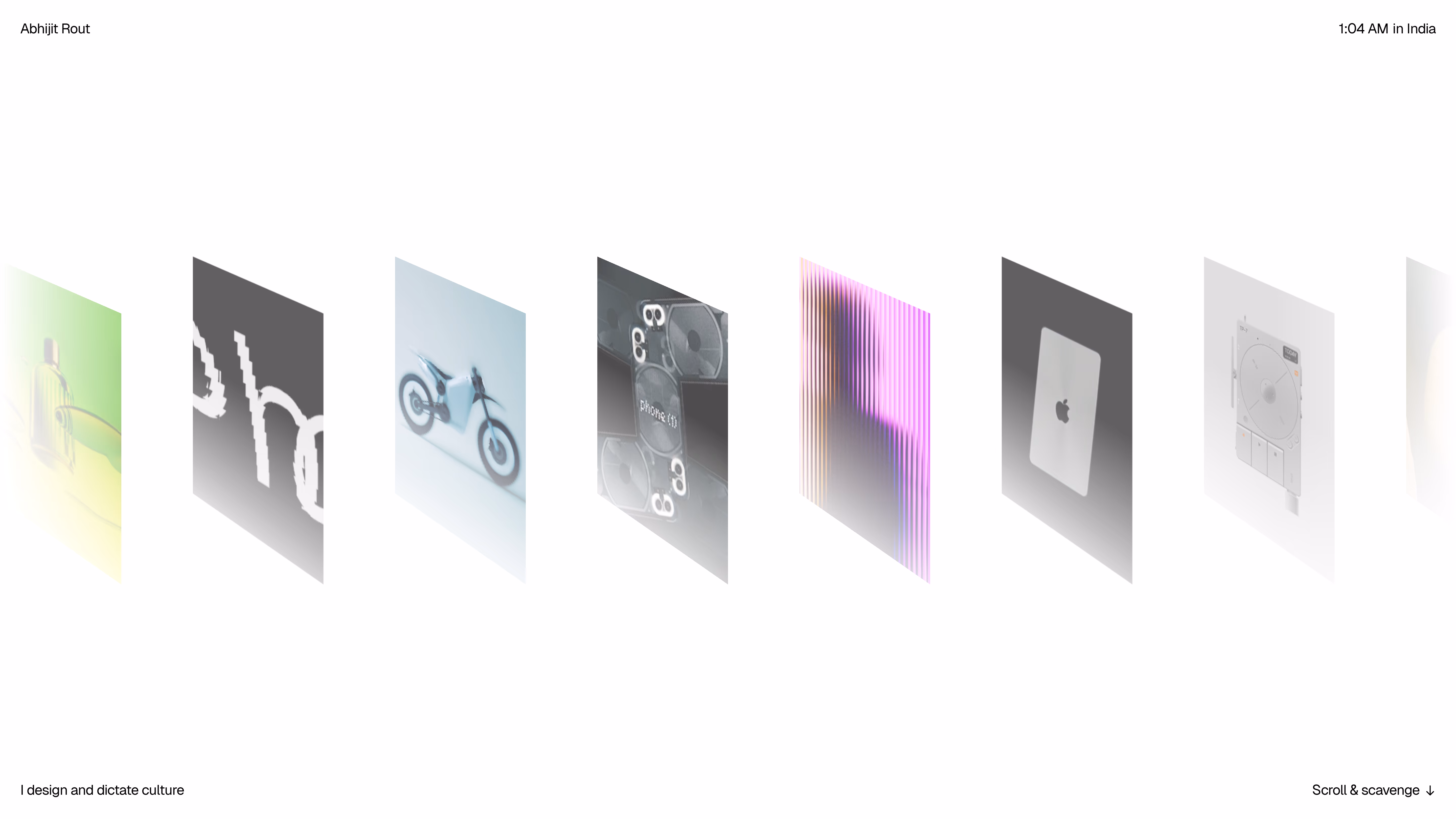 Wall of portfolios - by praneeth jonnala