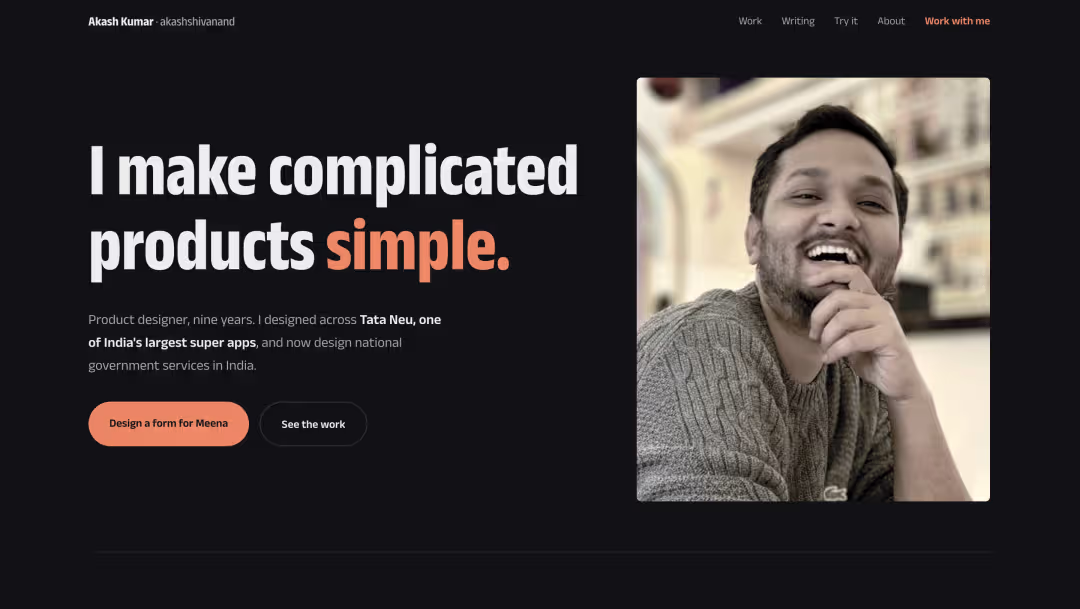 Akash Kumar portfolio