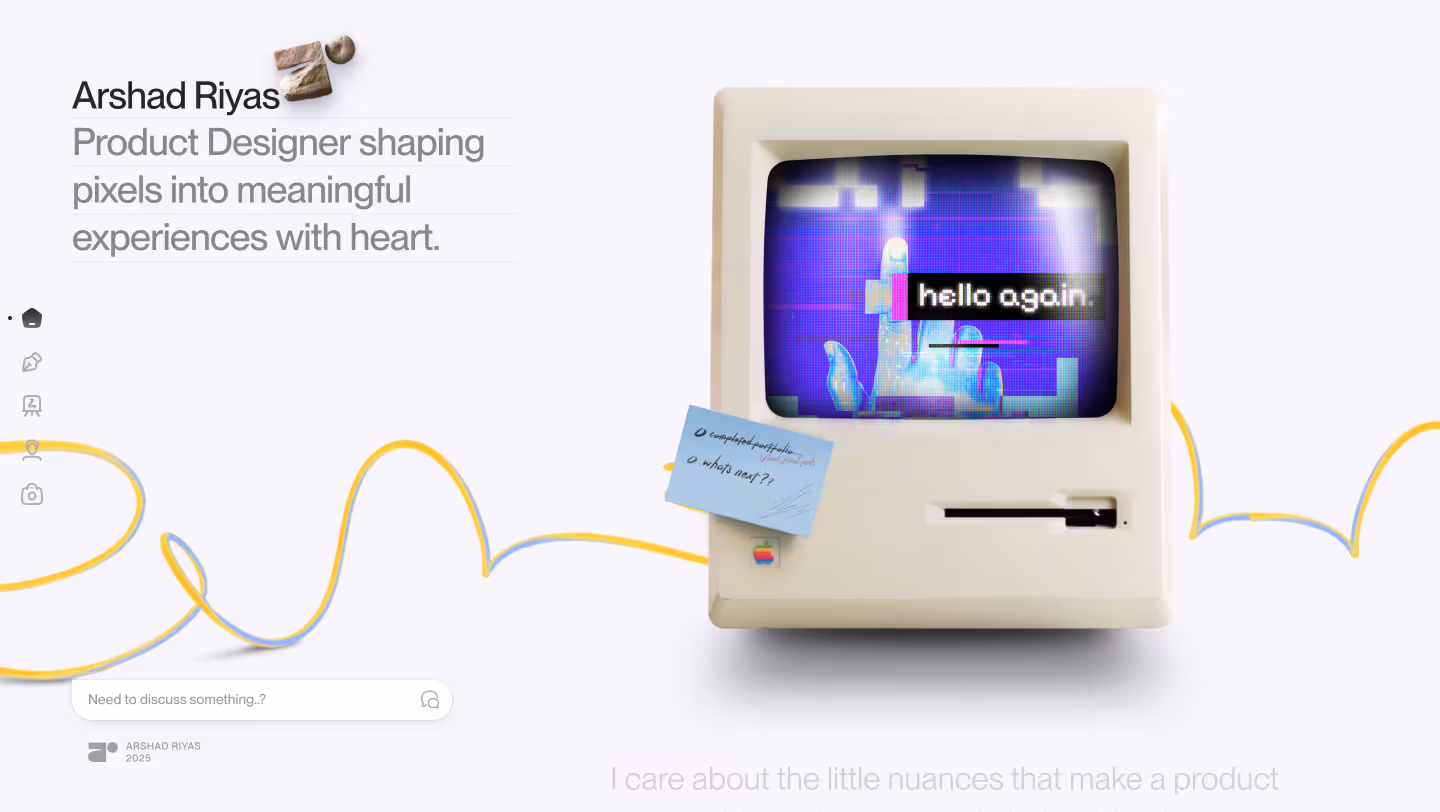 Wall of portfolios - by praneeth jonnala