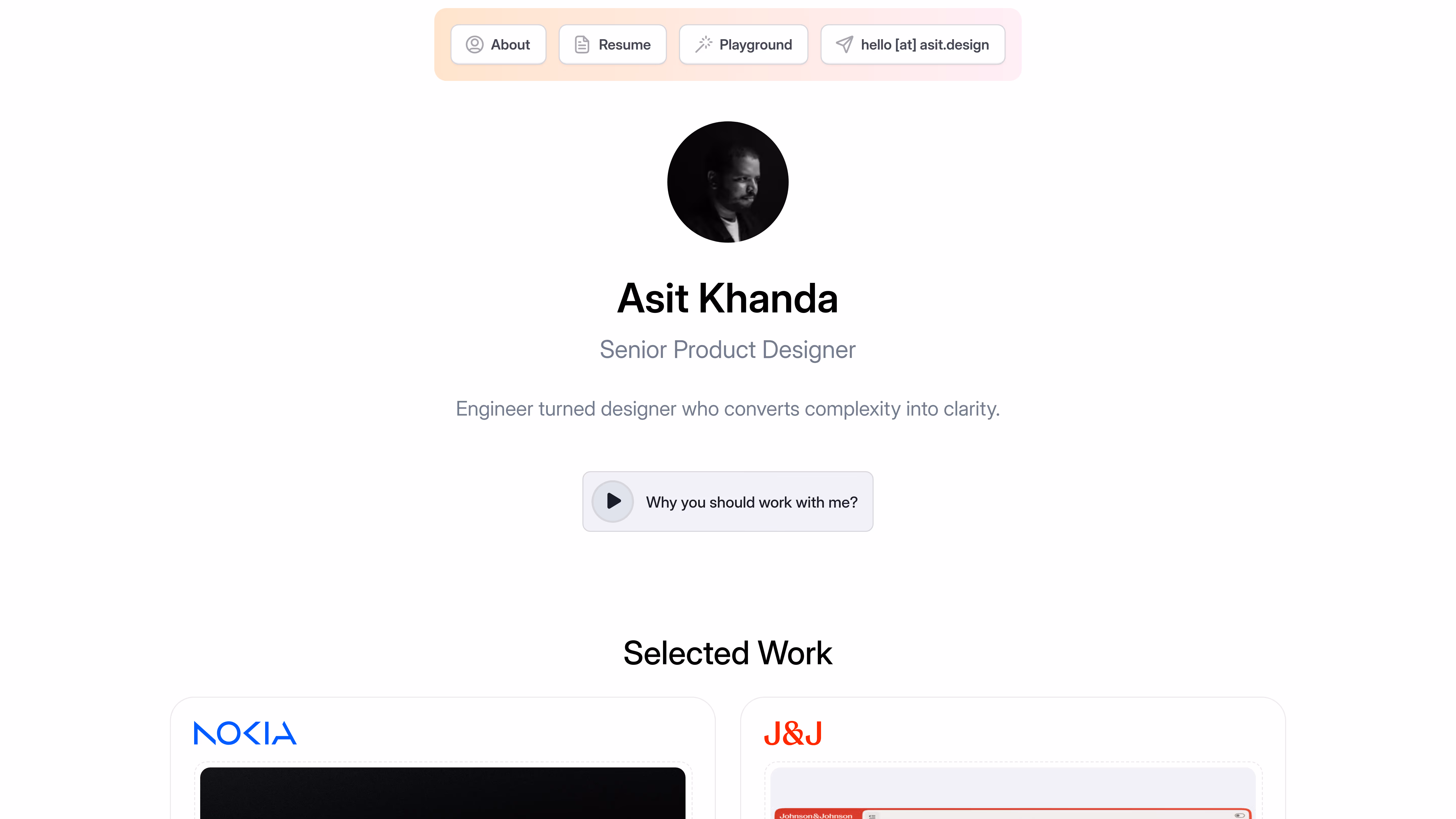 Wall of portfolios - by praneeth jonnala