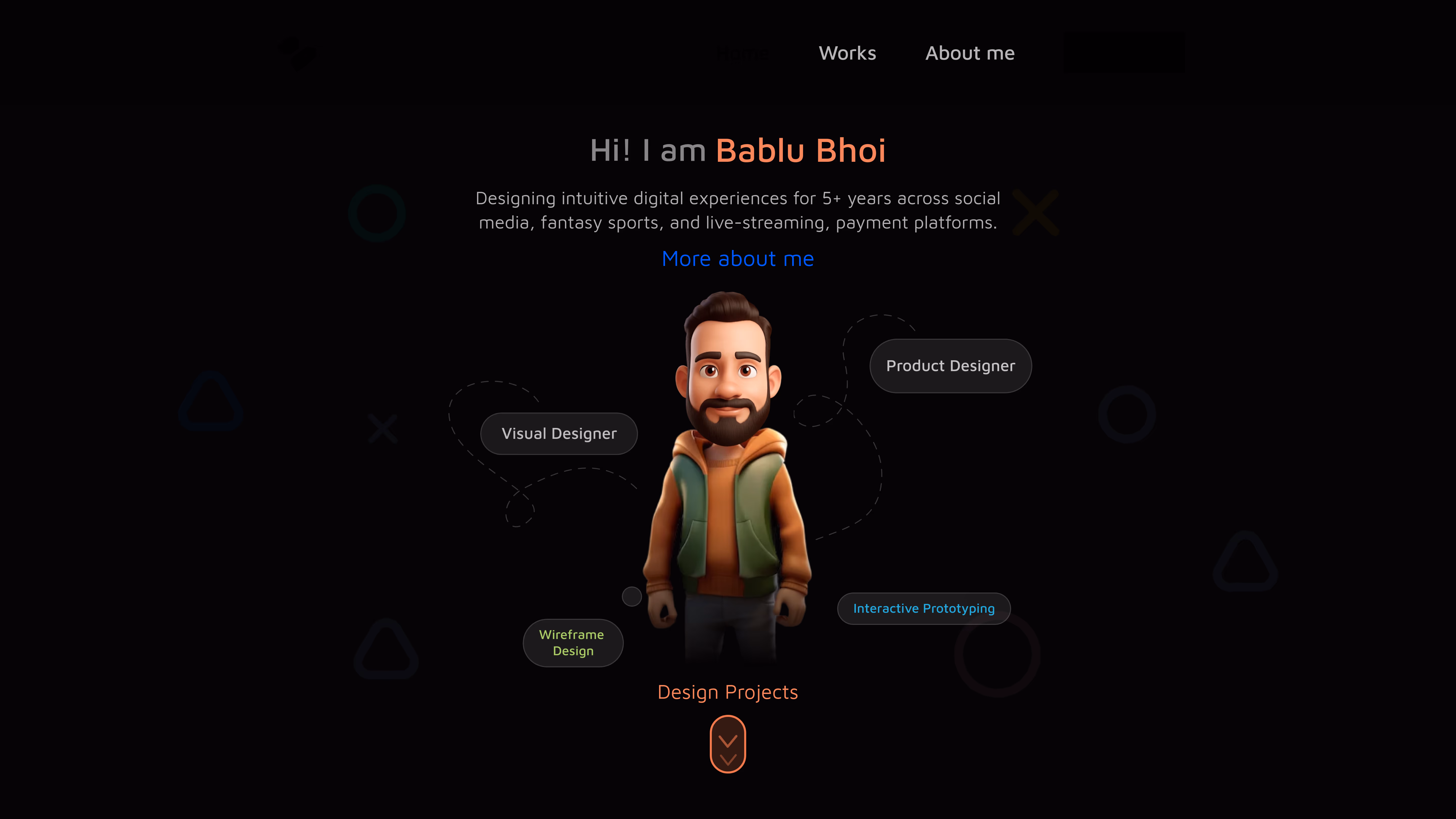 Wall of portfolios - by praneeth jonnala