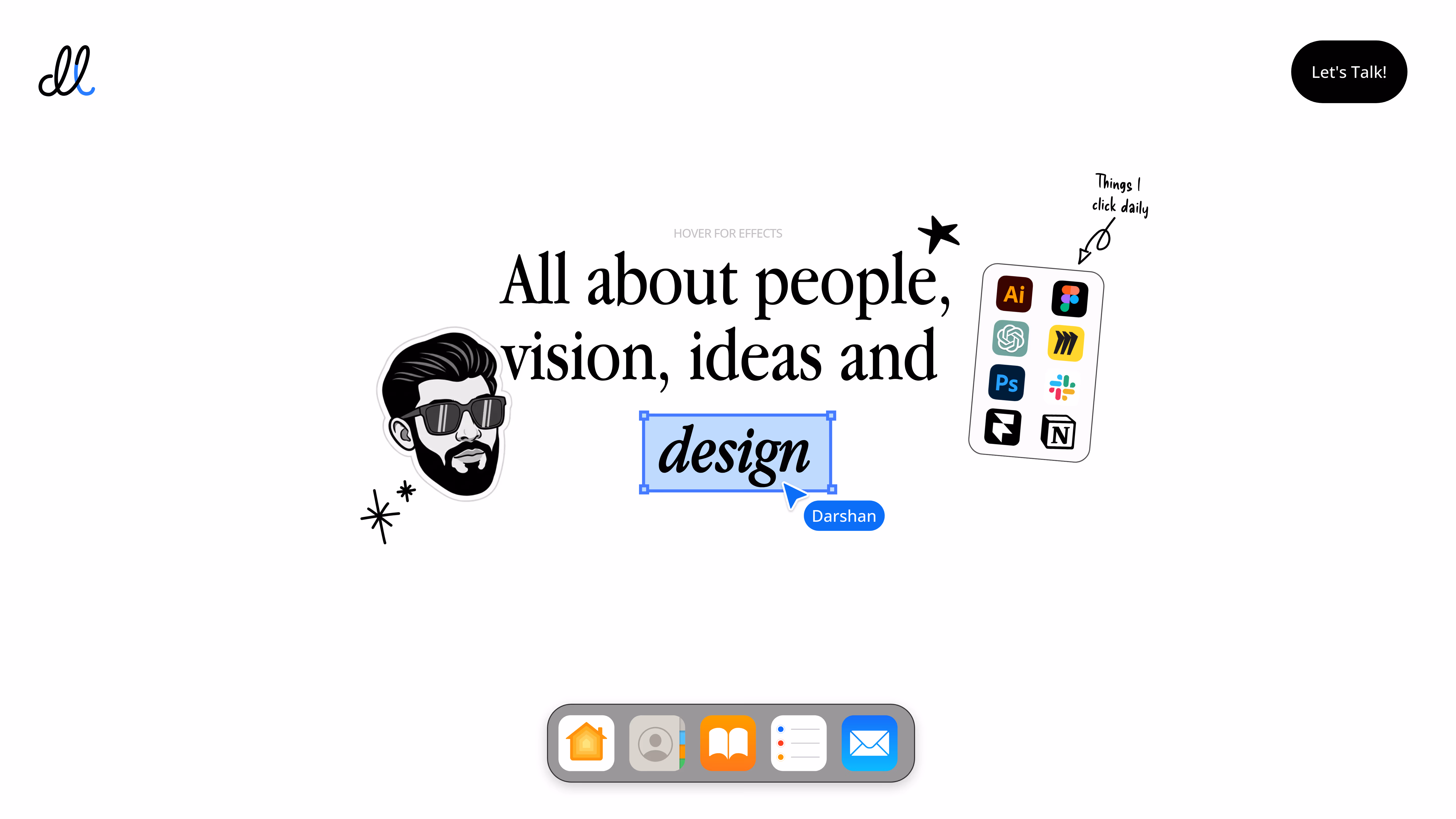 Wall of portfolios - by praneeth jonnala