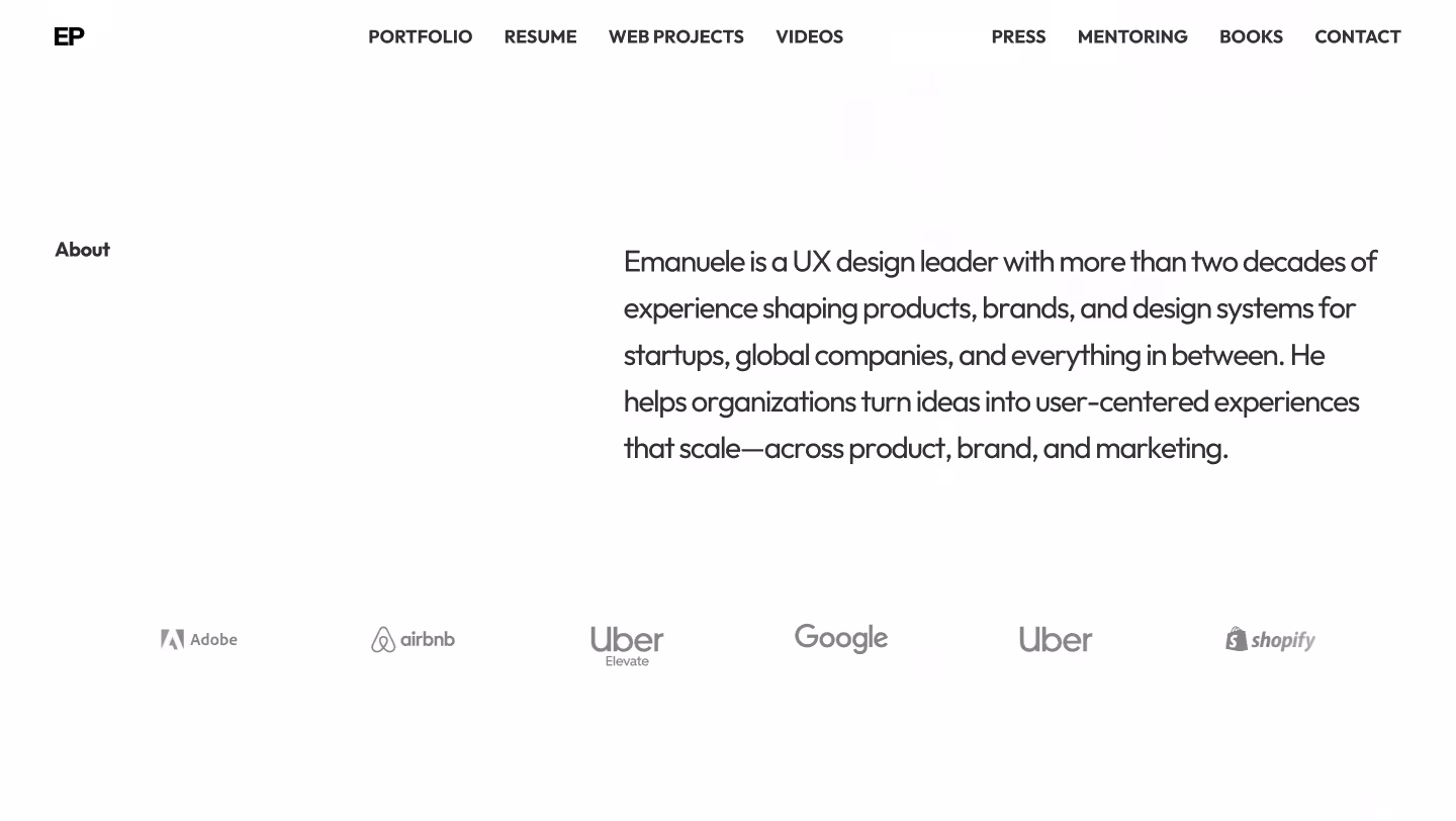 Wall of portfolios - by praneeth jonnala