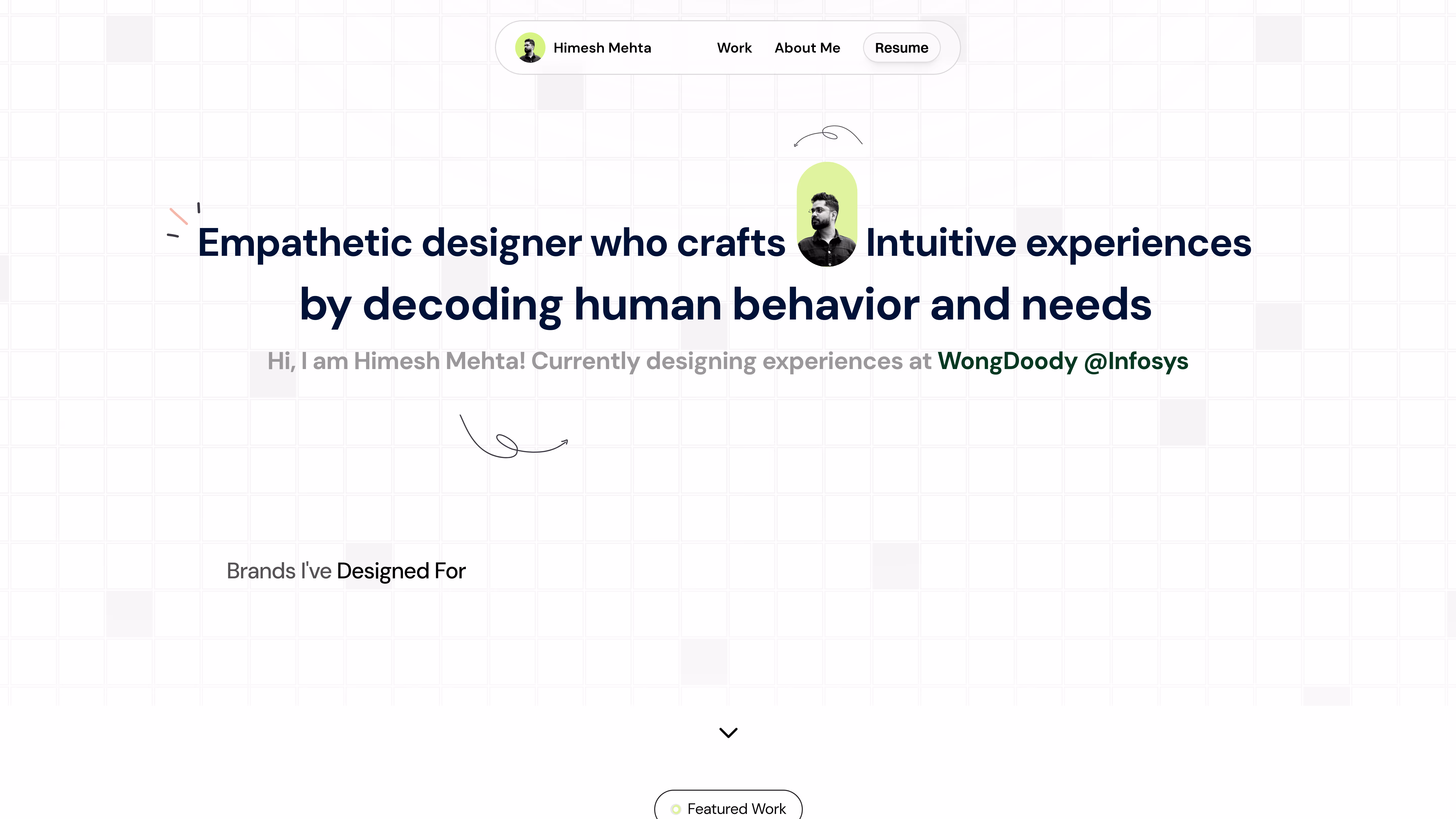 Wall of portfolios - by praneeth jonnala