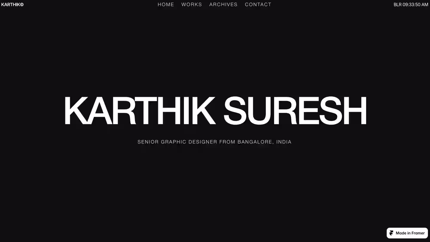 karthik sr