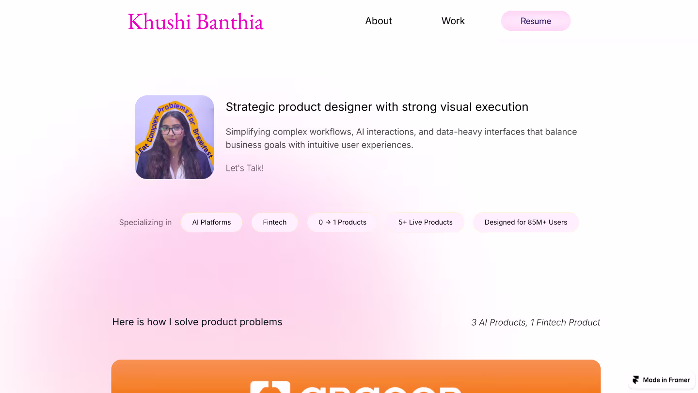 khushi banthia