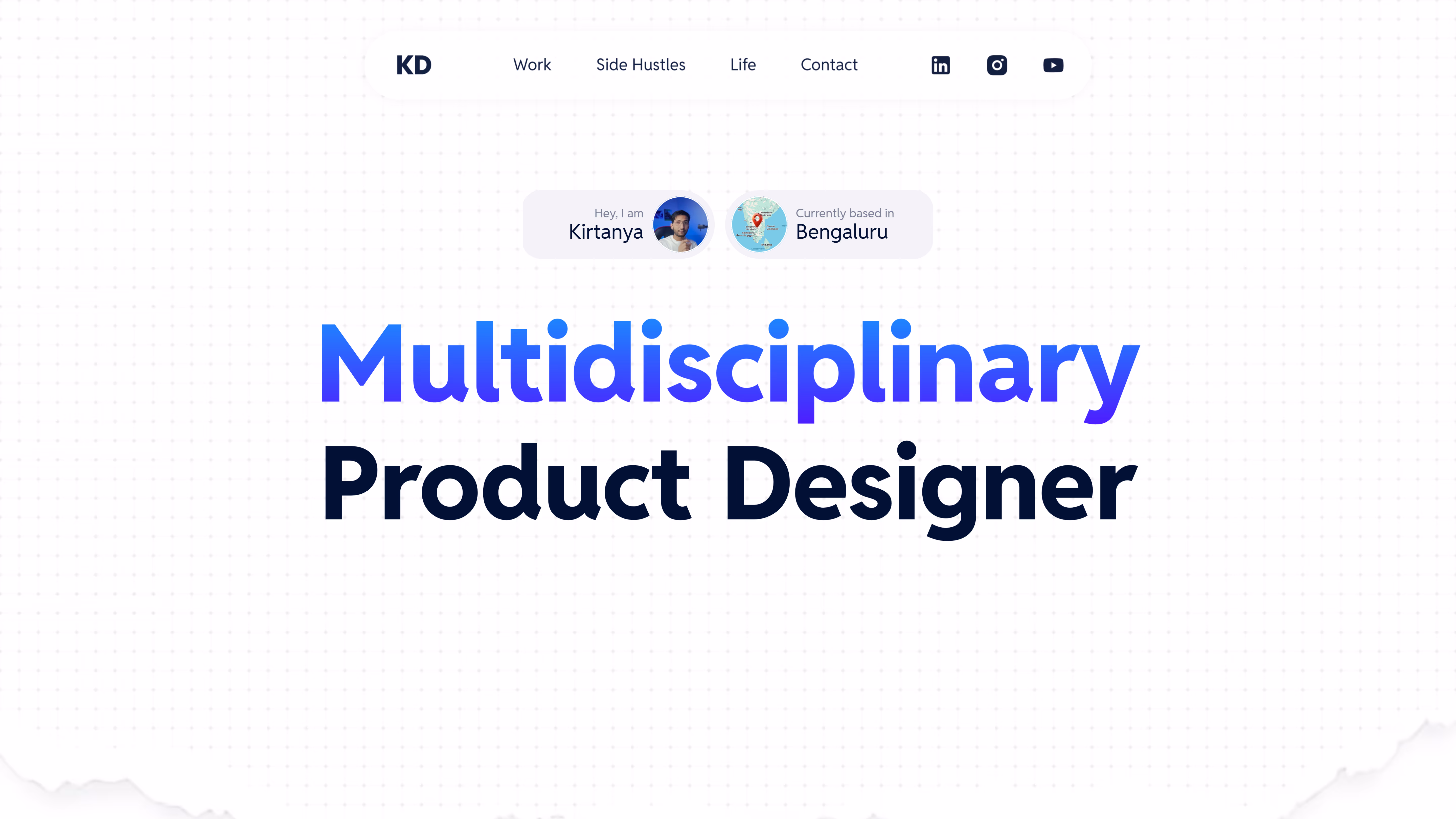 Wall of portfolios - by praneeth jonnala