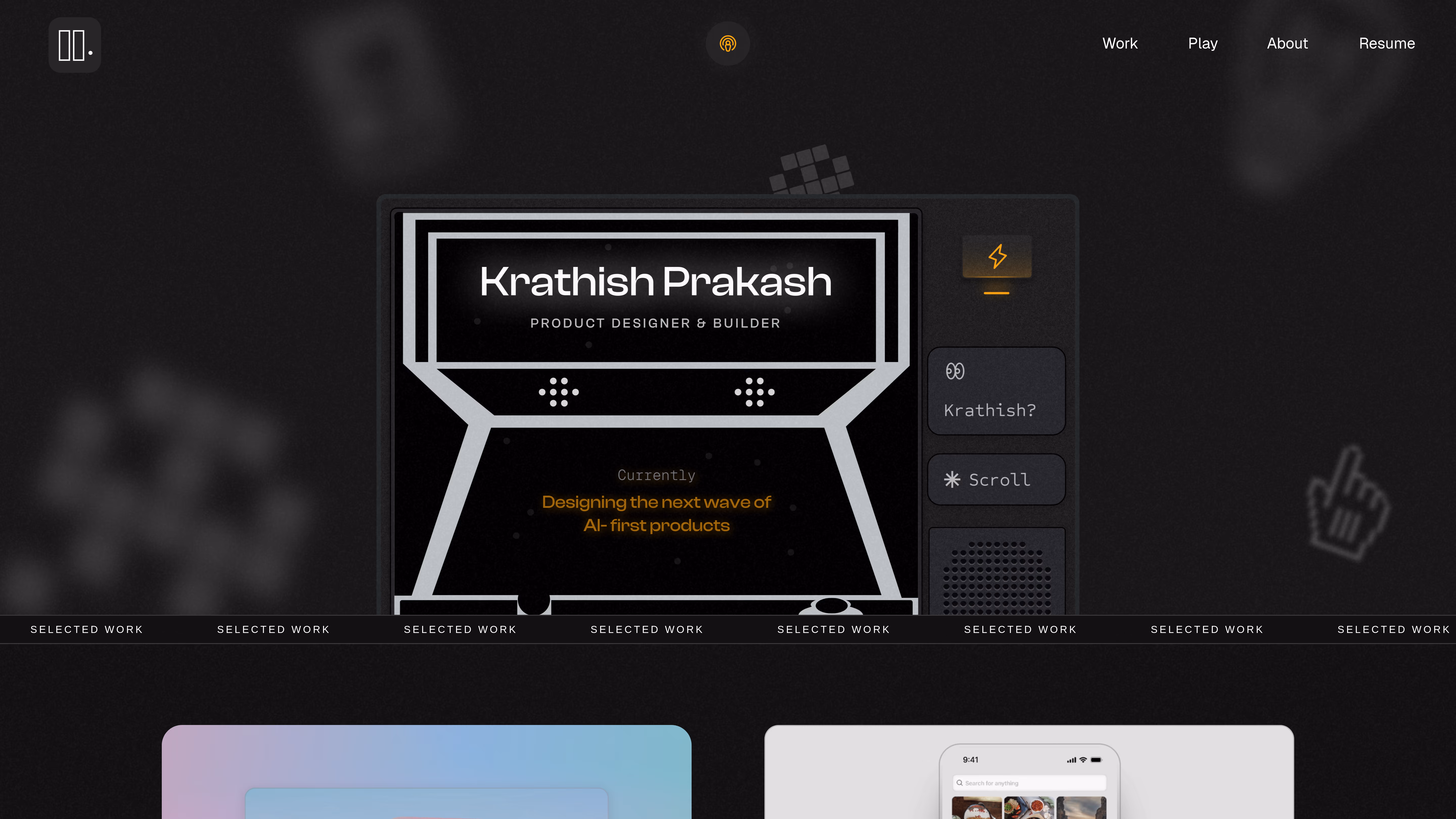 Wall of portfolios - by praneeth jonnala
