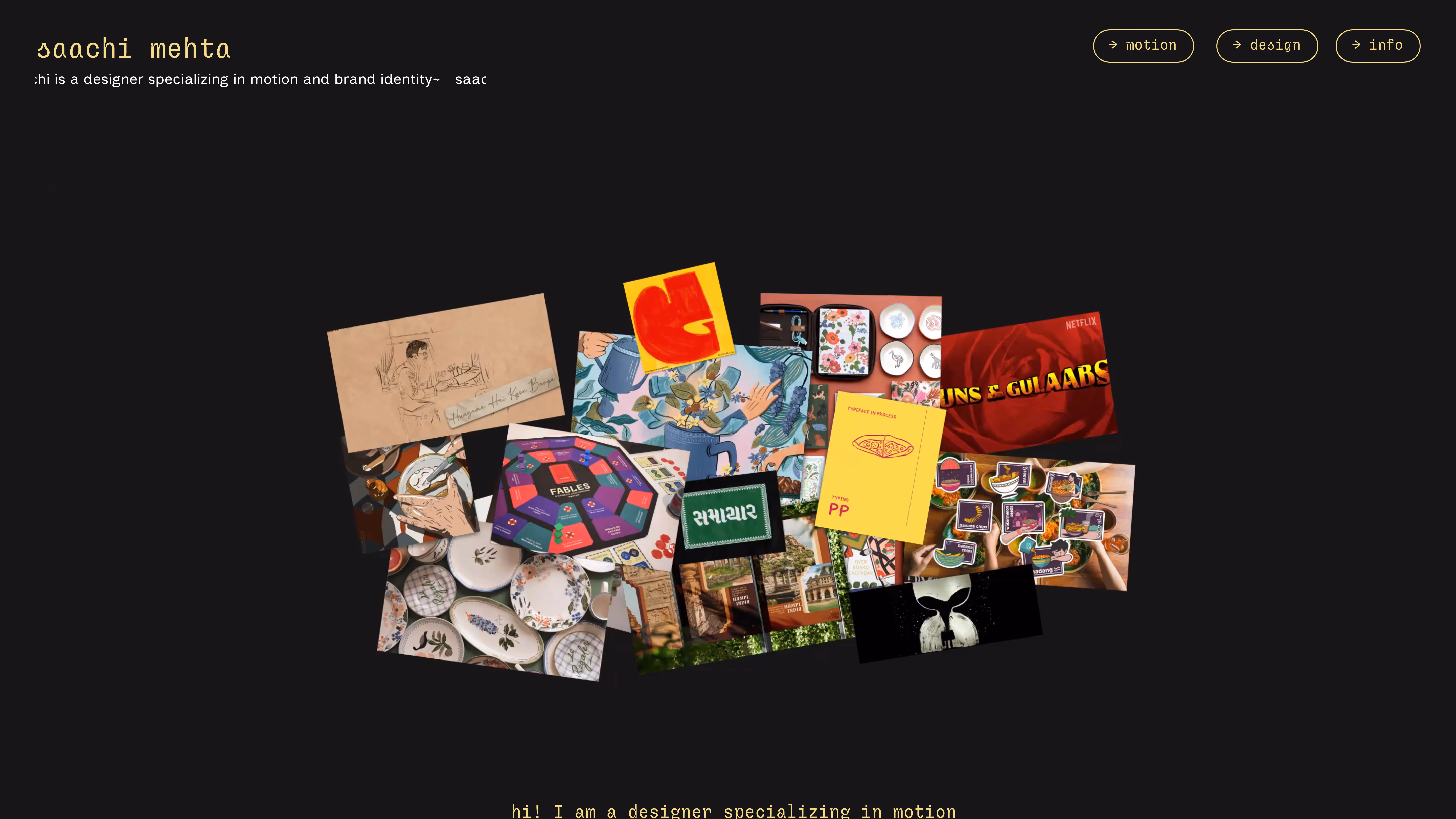 Wall of portfolios - by praneeth jonnala