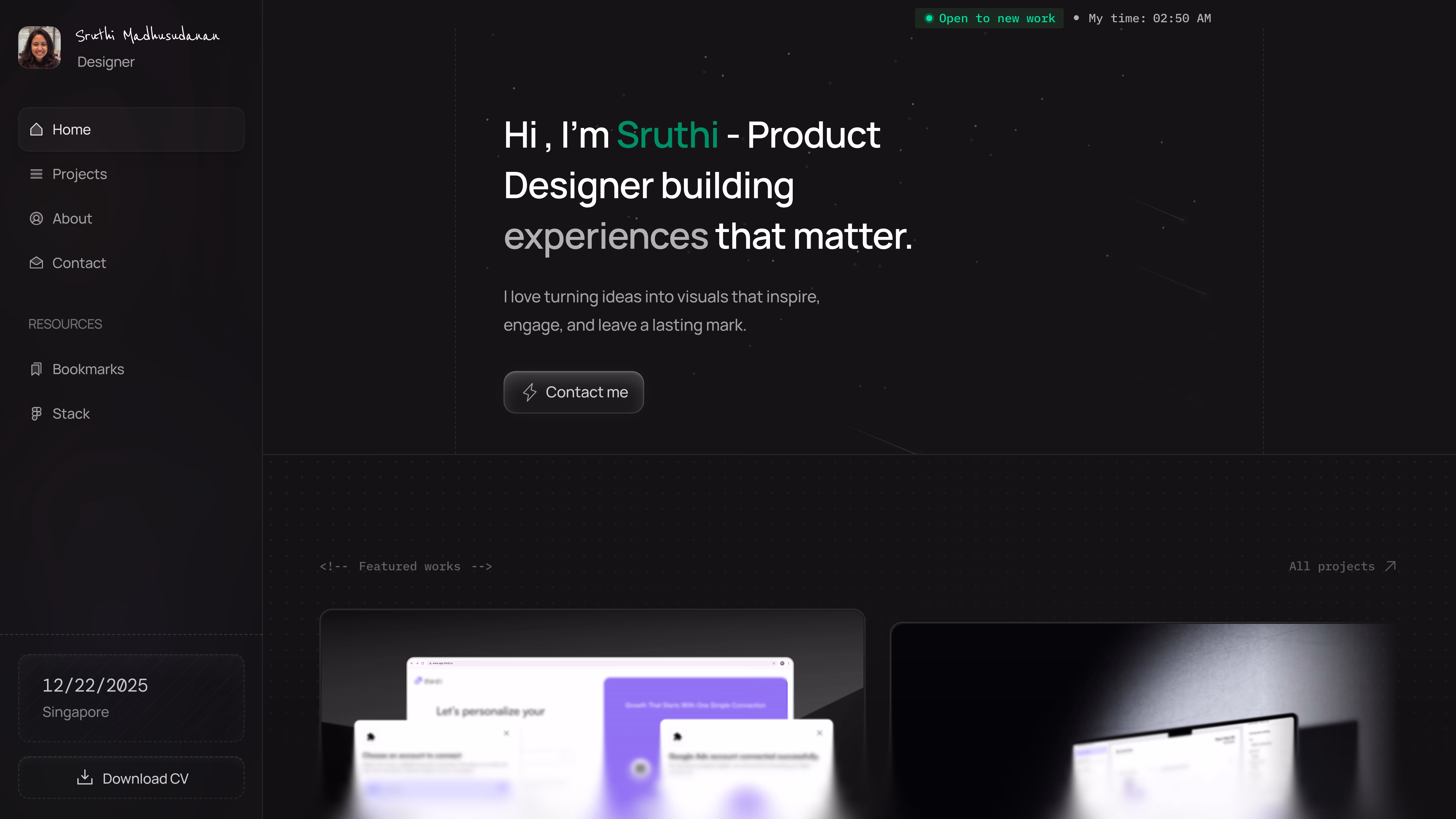 Wall of portfolios - by praneeth jonnala