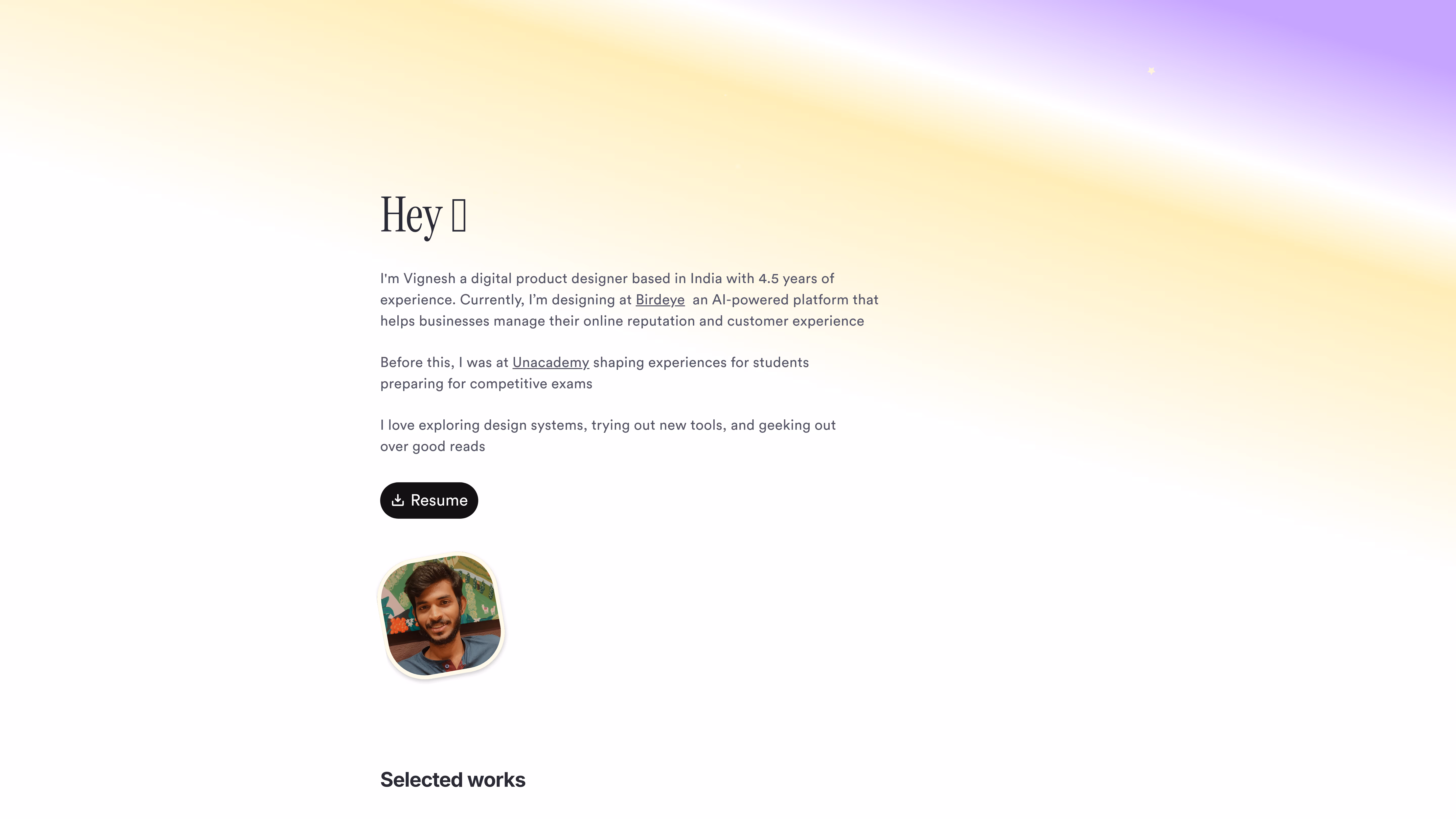 Wall of portfolios - by praneeth jonnala